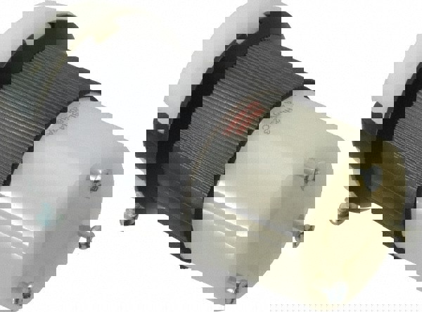 Locking Inlet: Connector, Industrial, L8-20R, 480V, Black & White